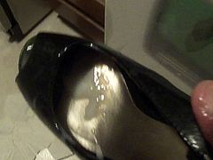 Polish neighbor peeptoe heels fucked