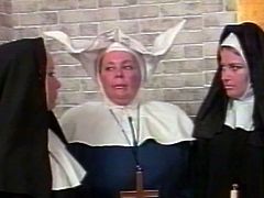 Make sure you have a look at this bondage scene where these naughty nuns have a great time making your dick hard.