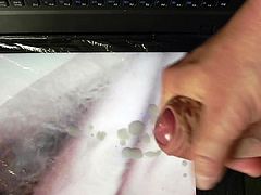 Frau Gurke vollgewichst