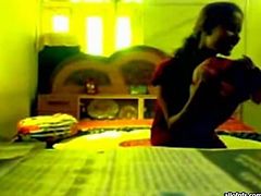 Slutty and attractive whore with awesome shape and nice body talks with her boyfriend about sex. Have a look in steamy The Indian Porn sex video.