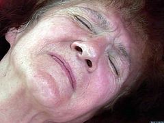 Stud has sex with an old woman and the granny shows him she can still suck cock and take it in her wrinkly pussy. Check it out right here!