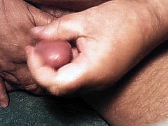 Oiled and big cum squirts from dirtydick45