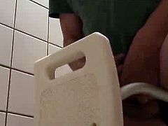 Training my hips on a perfect hole, in and out I go.