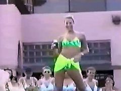 Stacy Keibler Spring Break Bikini Contest Shaking her Ass