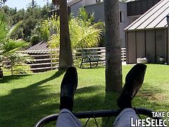 Life Selector brings you a hell of a free porn video where you can see how some sexy blonde and brunette sluts are ready to play and be banged into kingdom come.