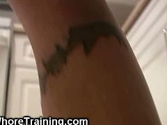 Piss Whore training brings you a hell of a free porn video where you can see how a nasty brunette belle gets bound til she pisses herself while assuming very hot poses.