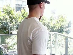 Carrie Brooks thinks this guy's apartment is really nice and she loves the view. This makes him a good catch, so she lets him fuck her and creampie her as well.