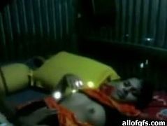 This is the first her night with man. This dark haired bitch spreads her legs on the bed and gets her dripping and tight cunt fucked hard missionary. Have a look at this whore in The Indian Porn sex video.