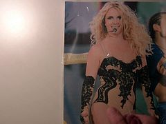 Britney Spears Cum Tribute 33