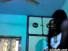 Feverish hubby seduced his shy black haired wifey. He put her panties off and set to lick her wet throbbing vagina ardently. Just take a look at that steamy Indian copulation in The Indian Porn sex clip!
