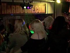 Party Hardcore brings you a hell of a free porn video where you can see how these sexy belles get fucked and go lesbo at the party while assuming very hot poses.