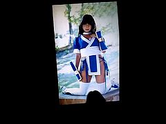 Kasumi cosplayer Cum Tribute