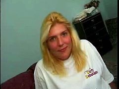 Amateur blonde temptress Kelsey Cheston talks about herself in this nasty and wild free amateur video set by Ed Powers. Things are getting very interesting here.