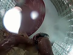 Christy Mack takes a very hot and nasty shower in this wild free porn video. Enjoy seeing her sensual body from a very unusual angle as she masturbates for you.