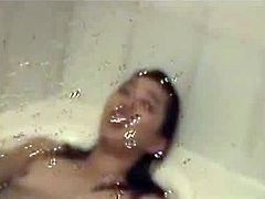 AllofGFs brings you a hell of a free porn video where you can see how this hot Asian brunette gets banged in the bathtub while assuming very naughty poses.