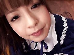 Hirono Imai gets painted with man semen after sex with horny dude