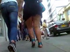 Candid Big Asses Selection - slow motion 4