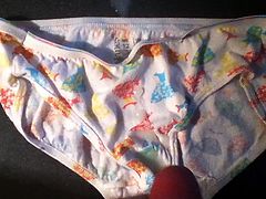 Cum on little panties