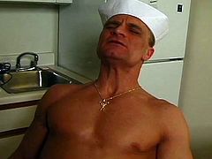 Gay sailor out in the high seas loves cock sucking and fucking.