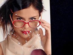 Selena Gomez CumCovered No.6 (slomo+2cams)