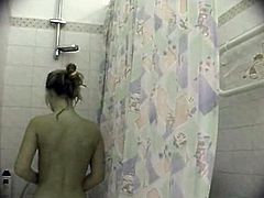 Spying on her in bathroom
