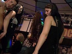 Check out this hot party scene where these horny ladies leave you speechless as they have sex with strippers.