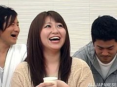 Take a look at this hardcore scene where this sexy Asian babe is fucked silly by a guy as her moans make your dick as hard as a rock.