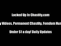 Locked Up In Chastity brings you a hell of a free porn video where you can see how these naughty dommes lock your cock in chastity while assuming very hot poses.