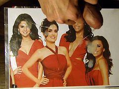 Latinas tribute : Longoria Hayek Gomez Saldana