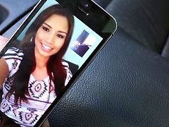 Latina sex bomb Jessi Lopez sent me pictures of her masturbating and then she texted me to come over to her place so I could watch her in person. she flicked her bean and put on an amazing show for me. She moans as she finger herself deeply.