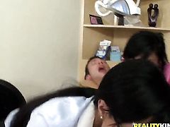 Piercings Jewels Jade moans while sucking Jordan Ashs worm harder and harder