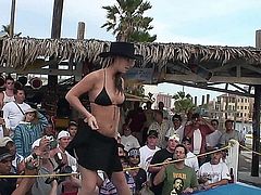 Miss Hat HOTNESS  - Spring Break Skin To Win Bikini Contest.