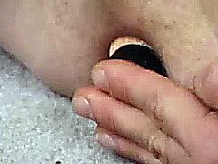Straight toy anal playing twink facial while watching movies