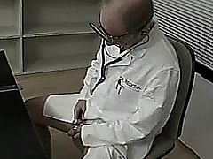 A nasty blonde teen girlfriend goes to the doctor and gets double teamed ending with cum eating ! Great homemade hardcore action !