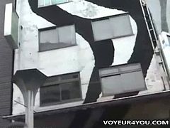 Voyeur 4 You brings you a hell of a free porn video where you can see how these young school get caught wearing miniskirts while walking around without knowing it.