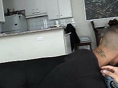 A recruiter called us, saying he had a fine azz muscular thug for us with a big fat pito. He was describing none other than XXX. He has a cute boyish face, a tight chiseled body, and a fat beautiful uncut dick. XXX says he has a homegirl, and that they will do a straight fuck movie together for BiLatinMen.com.