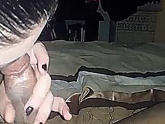 Great amateur video of White bbw loves sloppy black cocks