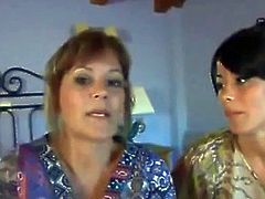 Latina NOTmother and her Notdaughter threesome