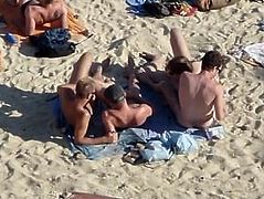Public suck at beach