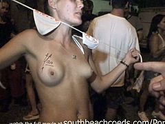 South Beach Coeds brings you very intense free porn video where you can check this very interesting amateur sex party where these sluts wanna be very naughty.