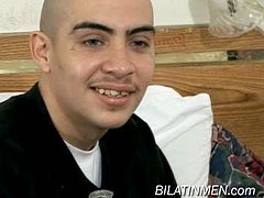 Bi Latin Men brings you a hell of a free porn video where you can see how this tattooed Latino hunk poses and masturbates while getting ready to be even naughtier.