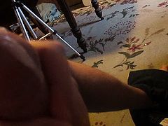 cumming after stroking