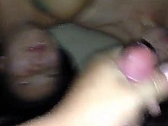 Amateurs two women try to avoid a load of cum