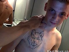 East Boys brings you a hell of a free porn video where you can see how this kinky twink enjoys a hell of a pov handjob while assuming naughty positions for your enjoyment.