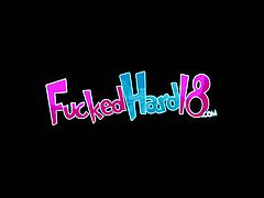 Fucked Hard 18 brings you a hell of a free porn video where you can see how the alluring brunette teen Kara Price gets banged deep and hard into a massive orgasm.