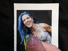 Cum tribute #63: Jerking off to Alissa White-Gluz