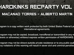 Our second RECparty could not have been possible without Macanao Torres. Be prepared for a brand new session of action, piss, feet and sex among our Hardkinks and their fans with Alberto Martín being the party mascot.
