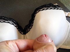 Anns new white bra