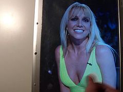 Britney Spears Cum Tribute 44