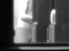 caught window neghbour underwear hot voyeur bulge bluto